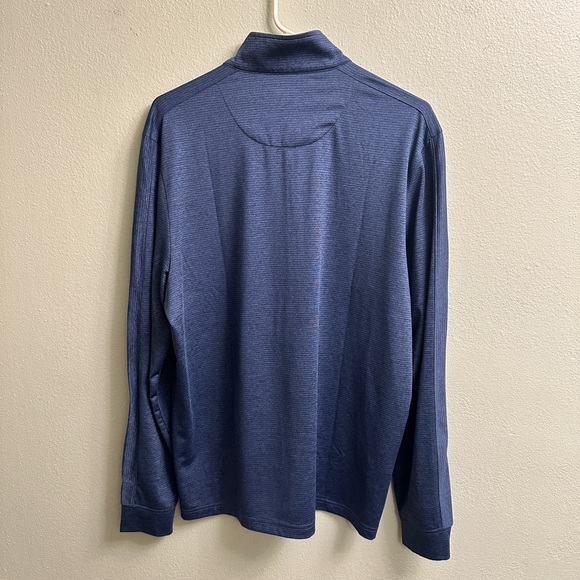 Jack Nicklaus 1/4 Zip Long Sleeve Golf Pullover Size Medium Blue - Picture 2 of 9